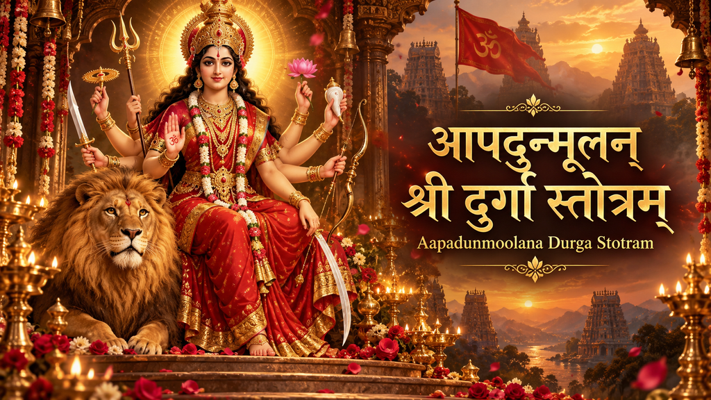 Aapadunmoolana Durga Stotram | आपदुन्मूलन दुर्गा स्तोत्रम्